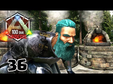 FARMANDO METAL PARA FORJA INDUSTRIAL -  ARK HARDCORE: ARK:SURVIVAL EVOLVED - #36