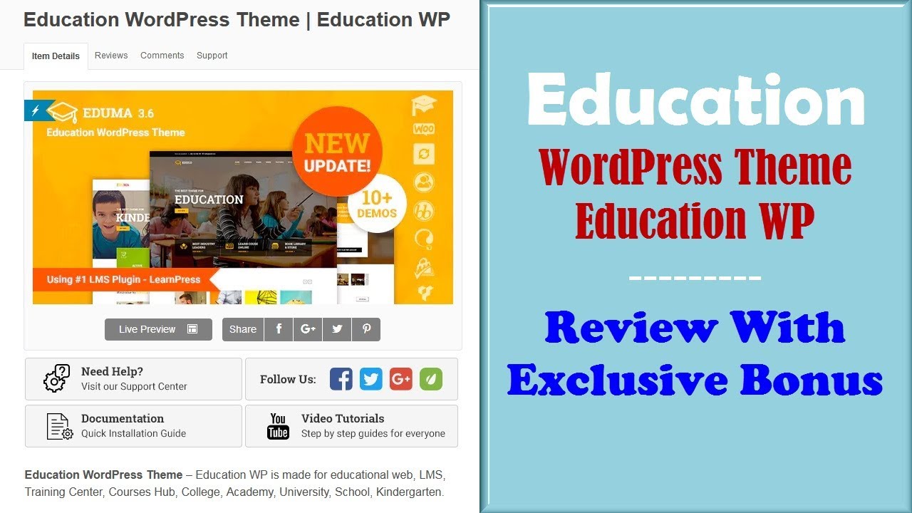 Education WordPress Theme  Education WP