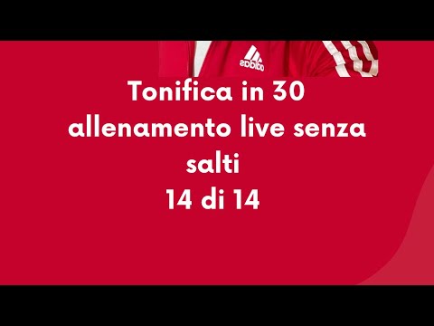 Tonifica in 30 Allenamento Live Senza Salti (14 di 14)