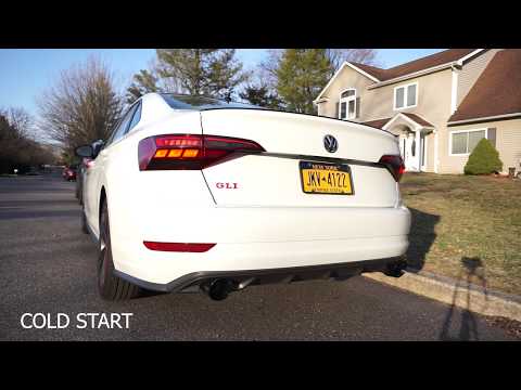 MK7 VW GLI w/ AWE TRACK NON RES EXHAUST (STOCK DOWNPIPE)