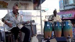 John Mooney with Alfred Uganda Roberts