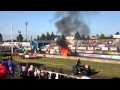 Man burns to Death in race car.