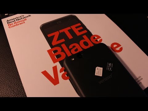 Zte Blade Vintage * How to REMOVE AND INSTALL SIM / Memory card