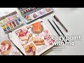 ົཽ Cozy Paint With Me Easy Watercolor Painting Food Illustration