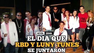 Cuando #RBD conoció a #Lunytunes para hacer Reggaeton 😃🎶