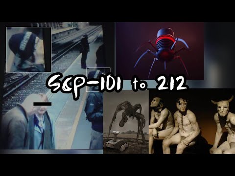 SCP-101 to SCP-212 | Pictures/Name/Number | PNN