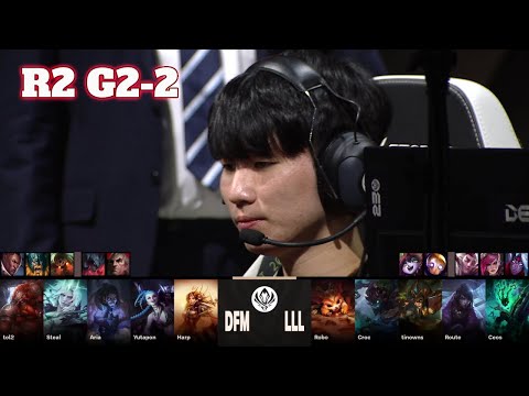 LLL vs DFM - Game 2 | Round 2 LoL MSI 2023 Play-In Stage | LOUD vs DetonatioN FM G2 full game