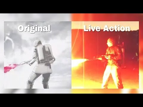 ATTACK ON TITAN The Final Season OP (Live Action ver.) Comparison