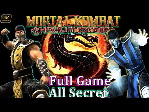 Mortal Kombat Shaolin Monks Remastered Co-Op Full Playthrough (Hard) - All Secret Bosses Fights 2025