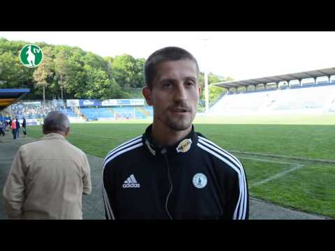 14. 5. 2016 - FC Fastav Zlín - Bohemians Praha 1905 1:1 (0:0) - pozápasový rozhovor