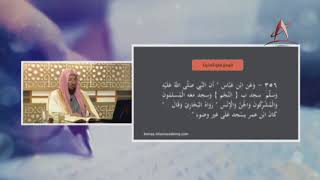 صورة المحرر في الحديث 24   معالي الشيخ أ  د  سعد الشثري   البناء العلمي