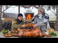 Tender Whole Lamb Tandoor In A Snowy Mountain Village