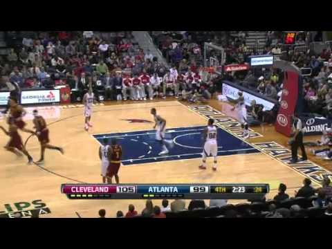 Cleveland Cavaliers vs Atlanta Hawks 11/30/12