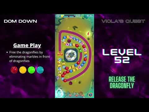 Viola's Quest 🟣🟠🔴 / Level 52 / Dom Down