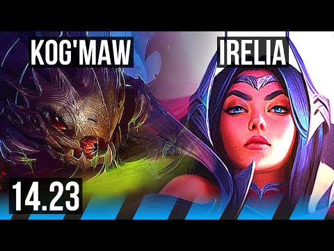 KOG'MAW vs IRELIA (MID) | NA Master | 14.23