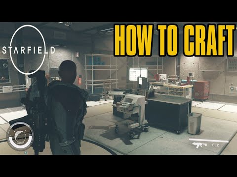 Starfield How To CRAFT And UPGRADE Weapons Gear! Starfield Crafting Ultimate Guide!