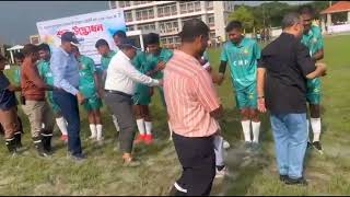 বাংলাদেশ পুলিশ ফুটবল চ্যাম্পিয়নশিপ টুর্নামেন্ট (আইজি কাপ) ২০২৫ এর শুভ উদ্বোধনী অনুষ্ঠানের ভিডিও