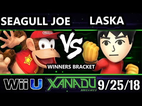 S@X 269 Smash 4 - Demise | Seagull Joe (Diddy Kong) Vs. Laska (Mii Brawler) Wii U Winners Bracket