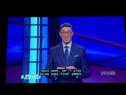 Jeopardy 2021 Tournament Of Champions, intro - (quarterfinal #5) Day 5 (5/21/21)