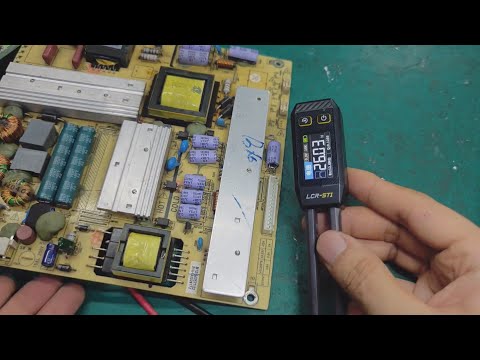 新的实用维修工具来了，可以在路测量变压器跟电容好坏，Fnirsi电桥镊子使用方法
