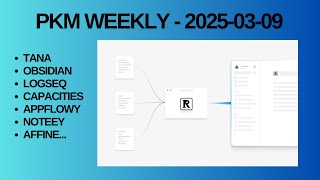 PKM (Personal Knowledge Management) Weekly Update - 2025-03-09