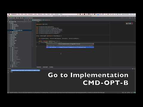 PHPStorm - Go to Implementation Tip