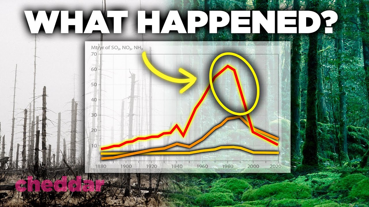 How have the US and Canada worked together to address the problem of acid rain?