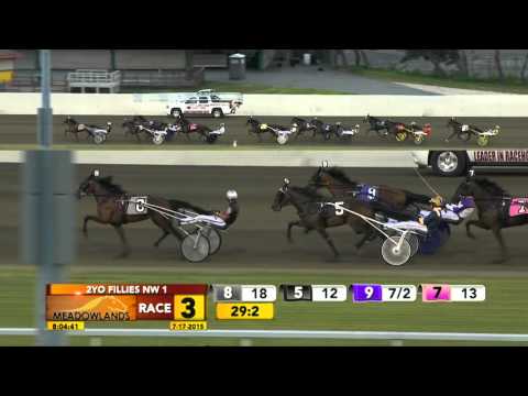 Meadowlands July 17, 2015 - Race 3 - Jazebel De Vie