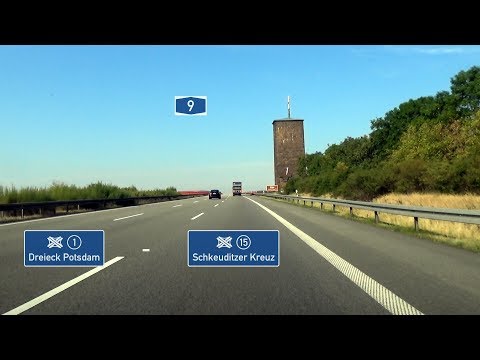 🇩🇪 A9: AD Potsdam - Schkeuditzer Kreuz (4x)