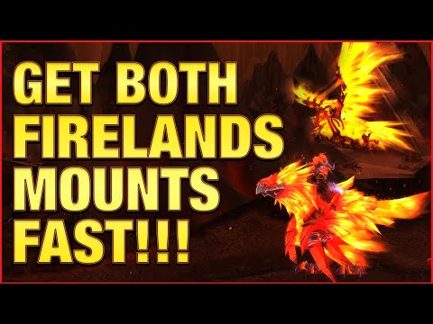 Fast Firelands Mount Farm Guide 2020 | Pureblood Firehawk Mount | Flametalon of Alysrazor Mount