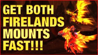 Fast Firelands Mount Farm Guide 2020 | Pureblood Firehawk Mount | Flametalon of Alysrazor Mount