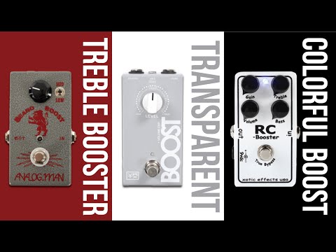 A Complete Guide to Boost Pedals