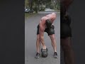 Cure your weak core! ☢️ | Alternating From Top Iso-Row (5 reps per arm) #shorts #kettlebell