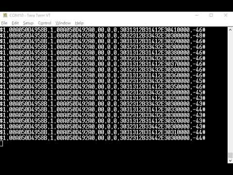 Bluetooth BLE Temperature Humidity sensor Tag data format for IOT