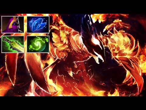 Phoenix Offlane, Max Magical Damage Build | Dota 2 7.31 Highlights