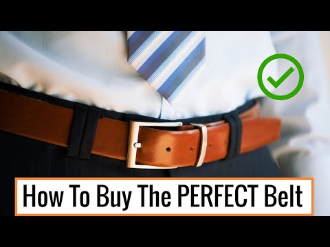 How To Choose/Buy The PERFECT Belt (Belt Size, Belt Type, Belt Matching) | Just Men's Fashion!