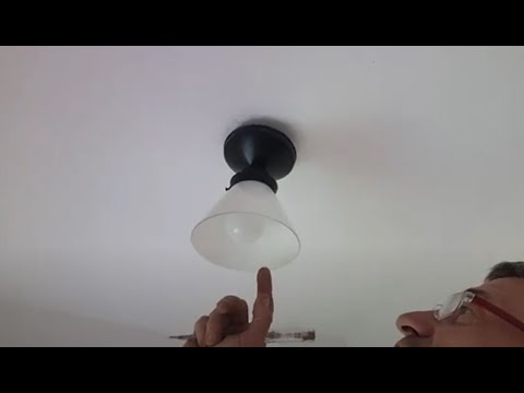 Decken-Lampe Licht anschließen bei Altbau mit Kabel Erklärung für Nicht-Elektriker