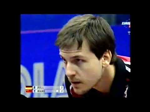 World Cup Table Tennis Championships 2010 Mens Semi Final wang hao vs timo boll