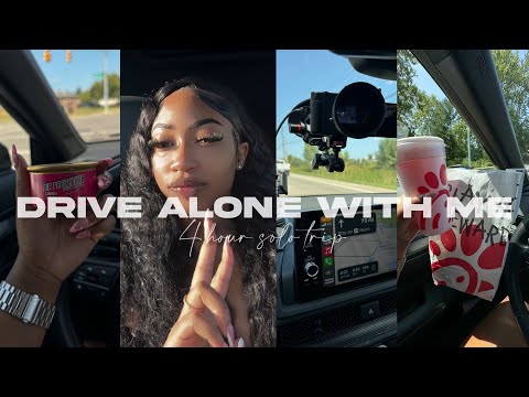 DRIVE WITH ME FOR 4 HOURS ALONE ☆ | SOLO TRIP VLOG * last minute road trip*