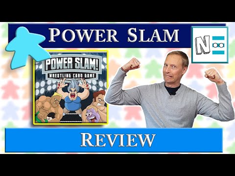 POWER SLAM! Wrestling Card Game Revue t