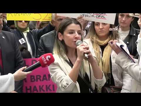 Genel Sekreterimiz Seher Ergin MEB Önünde Mülakat ve Kontenjan Mağduru Öğretmenlerin Eylemine Destek Verdi-21/04/2025 | EĞİTİM İŞ
