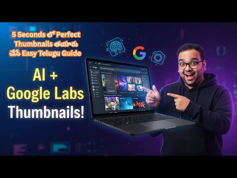 How to Create Professional YouTube Thumbnails with AI & Google Labs | Best Thumbnail Maker Tutorial