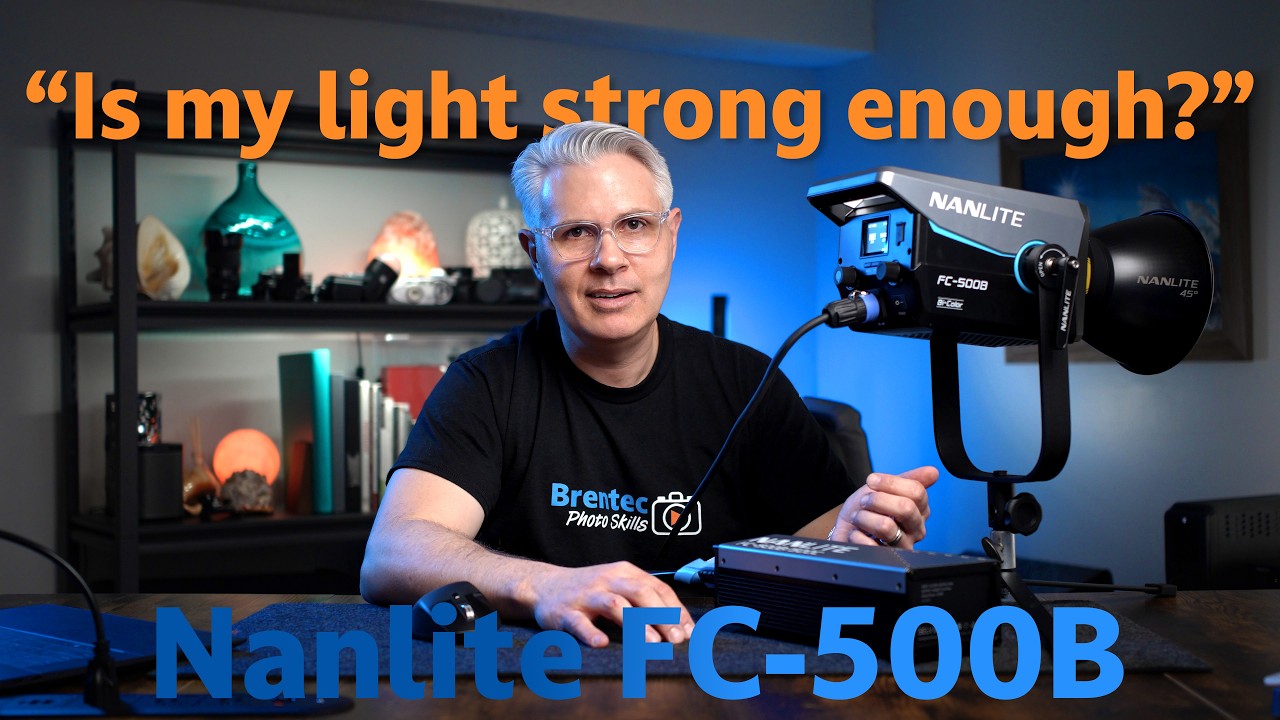 Is my light strong enough? Nanlite FC-500B