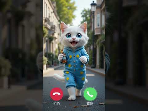 Cute Cat Calling Ringtone Blue cat #mi #telephone #ringtone #cute #call #cat #cats #2025 #smartphone