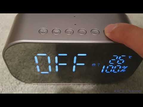 Yayusi S2 How to set and turn on or off alarm