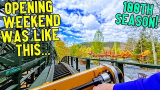 BETTER THAN EVER? Knoebels 100th Season OPENING WEEKEND (2026)