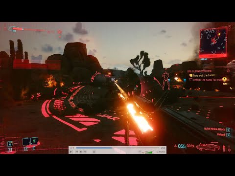 Cyberpunk 2077 - Life During Wartime (Taking out the Turret)