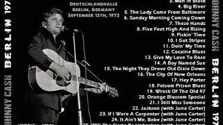 Johnny Cash - Deutschlandhalle Berlin, Germany - September 15, 1975