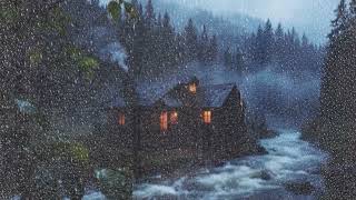 Rain Sounds for Sleeping at Night| Heavy RAIN with Thunder Sounds