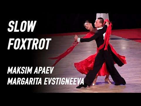 Maksim Apaev - Margarita Evstigneeva RUS | Slow Foxtrot | Festival Danza, Cervia 2019